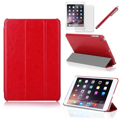 Tri-Fold Slim Smart Magnetic Leather Case for Apple iPad Air 1 2 / Mini 1 2 3 - Image 1 of 2