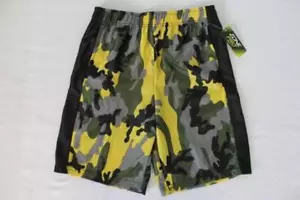 NEW Boys Athletic Shorts Medium 8 - 10 Silky Basketball Workout Gym Camouflage - Picture 1 of 3