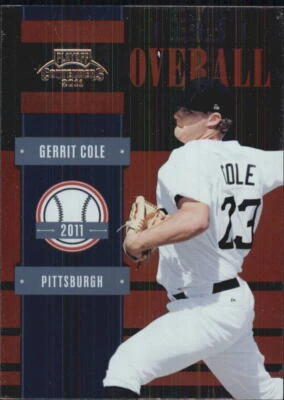 2011 Playoff Contenders First Overall #1 Gerrit Cole - NM-MT - Image 1 of 2
