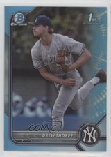 2022 Bowman Draft Chrome Sky Blue Refractor Drew Thorpe #BDC-25