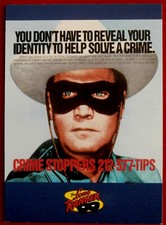 THE LONE RANGER - Card #65 - Dart 1997 - CRIME STOPPERS