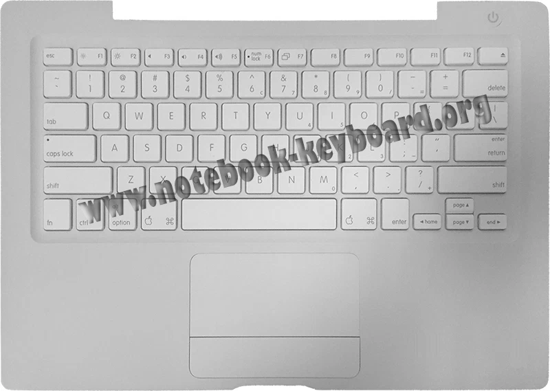 Clavier Keyboard Topcase US QWERTY White Apple 13,3" 13 Macbook A1181 A1185 NEW - Imagen 1 de 1