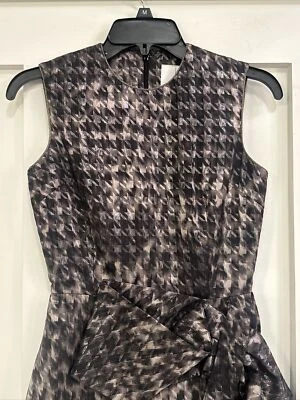 2b Rych металлический гончая оболочка платье бахрома кромки Sz 0 красивый - Изображение 1 из 4