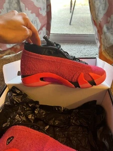 Size 5 - Jordan 14 Retro Low Shocking Pink W - Picture 1 of 2