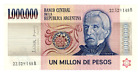 Argentinien ... P-310 ... 1.000.000 Pesos ... ND (1981-83) ... Ch *AU-UNC *.. Suffix "B" 