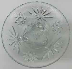 Star of David Footed Candy Dish~Vintage Anchor Hocking~Small Serving Bowl - Picture 1 of 9