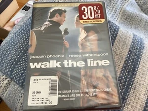Walk The Line DVD…Brand New ! Joaquin Phoenix Reese Witherspoon - Imagen 1 de 2