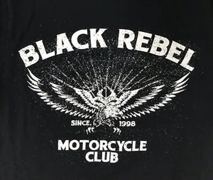 BLACK REBEL MOTORRAD CLUB BAND T-SHIRT GRÖSSE SMALL SCHWARZ - Bild 1 von 5