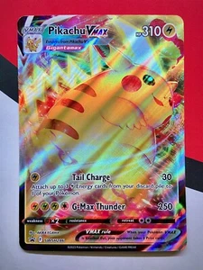 JUMBO Pikachu VMAX carta oversize SWSH286 corona Zenith promo Pokemon CONFEZIONE FRESCA - Foto 1 di 2