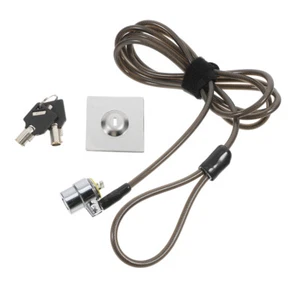 Extended Steel Cable Lock for Notebook Computer Zinc Alloy Laptop - Afbeelding 1 van 12