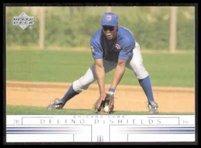 Tarjeta de béisbol MLB 2002 Upper Deck Chicago Cubs Delino DeShields 656 CB-1-1-A-32 Foto 1 de 4