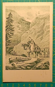 Spain postcard 1930, Charlemagne, Carlo Magno, Roncesvalles , unused - Picture 1 of 4