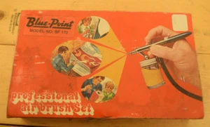 Juego de cepillos de aire profesionales Blue Point BF 170 completo con caja de herramientas a presión - Imagen 1 de 5