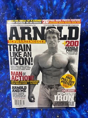 Musclemag International Magazine ARNOLD SCHWARZENEGGER Spring 2010 Pumping Iron - Image 1 of 2