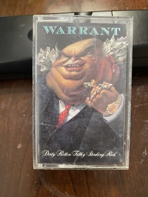 Warrant Dirty Rotten Filthy Stinking Rich Cassette Tape 1989 - Image 1 of 4