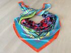 Large Colorful Silky Scarf with Leopard Print by Oriflame Sweden, Beach Cover Up