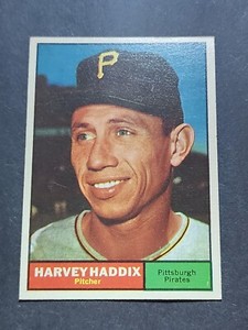 1961 Topps Set-Break #100 Harvey Haddix EX-EXMINT 