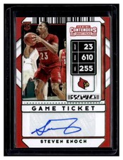 2020 Contenders Draft Picks Autograph Green Steven Enoch Auto UCONN LOUISVILLE