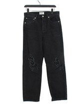Agolde Men's Jeans W 28 in Black 100% Cotton Straight