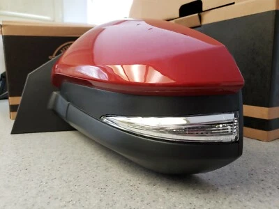 NEW RED 13-15 Rav4 Driver Left Mirror Power Heated Turn Signal Blind Spot   - Image 1 of 4