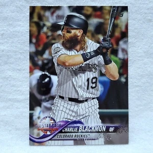 2018 Topps Update All-Star Charlie Blackmon #US97 Colorado Rockies - Picture 1 of 3