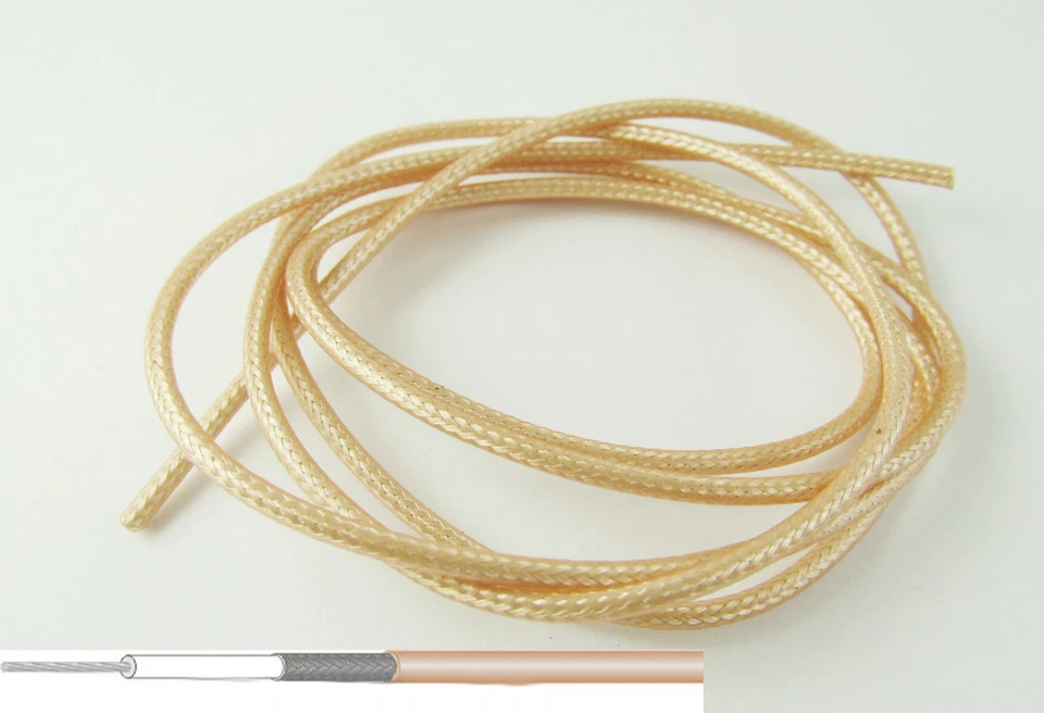 RF Coax Coaxial Connector Adapter RG316 Cable 1M 3ft 3FEET - Image 1 of 1