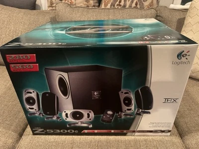 Neu Logitech Z-5300e 5.1 THX Surround Computer Lautsprecher Subwoofer Neu im Karton Neu im Karton - Bild 1 von 4