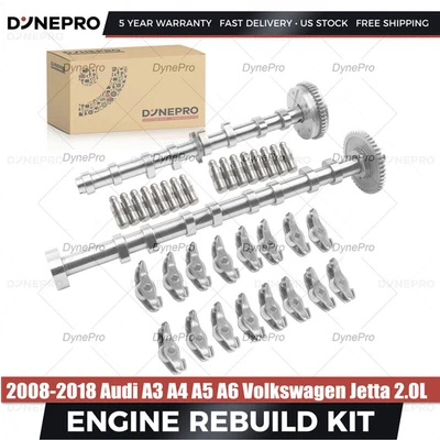 Juego de brazos basculantes de árboles de levas de motor CCTA para Audi A3 A5 Volkswagen Jetta 2010-2018 Foto 1 de 4