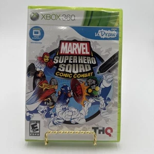 uDraw Marvel Super Hero Squad Comic Combat Xbox 360 Nuevo Precintado - Imagen 1 de 6