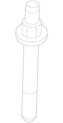 Perno de soporte superior Land-Rover genuino LR121777 Foto 1 de 2