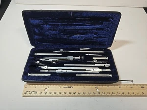 Vintage Engineering Zeichenwerkzeug Set mit Original Koffer - Bild 1 von 6