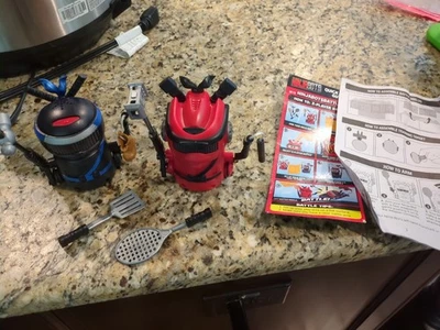 Ninja Bots Hilarious Battling Robots (Red/Black) They fight and make noises - Image 1 of 4