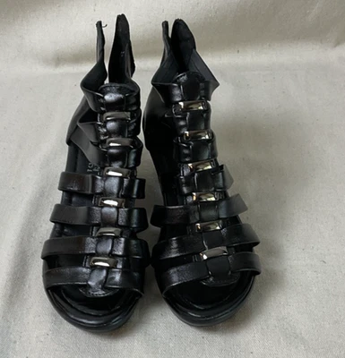 xuanbaoli womens black shoes sandals size 38 (US 7.5 to 8) - Image 1 of 4