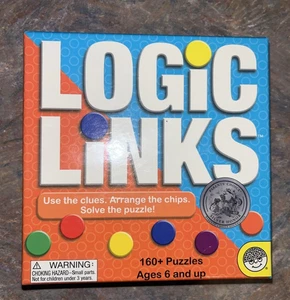 Logic Links Puzzle Box 166 Challenges Logic & Reasoning Game by MindWare - Picture 1 of 12