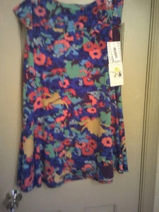 Ladies LuLaRoe Brand Skirt, Size 2XL.Beautiful Bright Colors, Elastic Waist, NWT - Picture 1 of 2