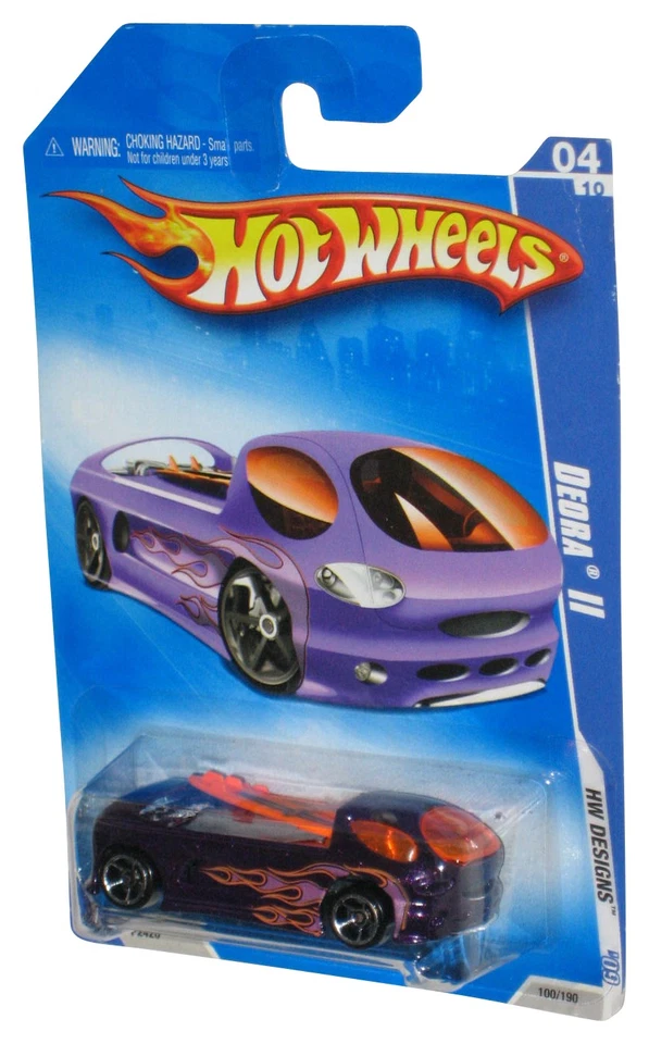 Coche de juguete fundido a presión Hot Wheels HW Designs '09 púrpura Deora II (2008) 100/190 Foto 1 de 1
