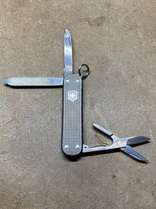 Victorinox ALOX Limited Edition 2022 Thunder Gray Swiss Army Classic SD Knife - Picture 1 of 9