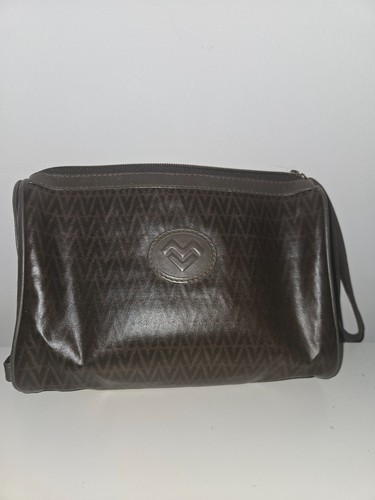 Pochette Mario Valentino vintage anni 90 fantasia marrone