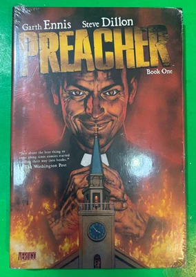 Libro Uno DC PREDICACHER TAPA DURA SELLADA - Garth Ennis primera impresión - números de cómic 1-12 Foto 1 de 3