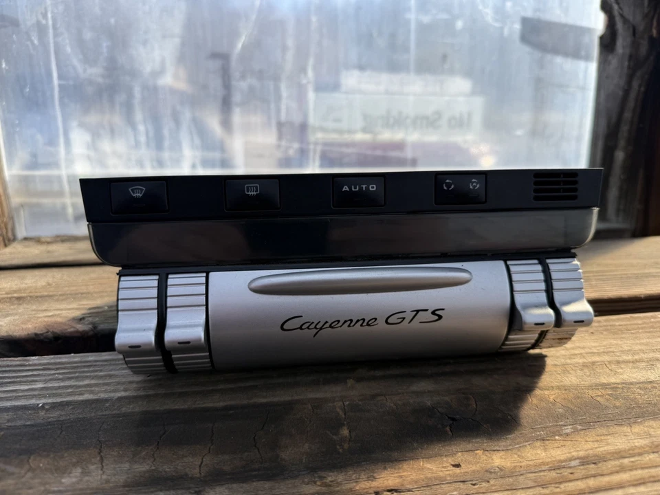 08-10 Porsche Cayenne Calentador Delantero Aire Acondicionado Temperatura Panel 7L5907040BR OEM Foto 1 de 3