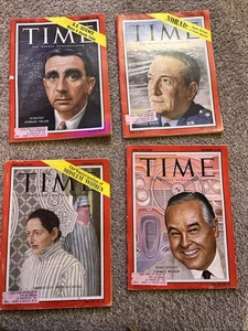 Time Magazine, November 4, 11, 18, 25, 1957 - Picture 1 of 9