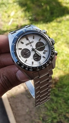 Seiko Prospex Speedtimer SSC813 "Panda" 39mm Watch - image 1 of 4