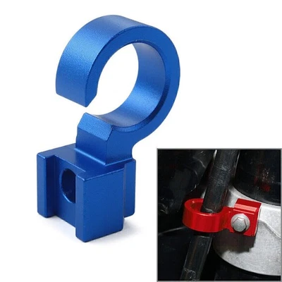 Guía de abrazadera de línea de manguera de freno delantero CNC Billet para Suzuki DRZ400SM 2005-2022 azul Foto 1 de 4