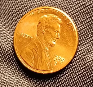 1985-D 1C, RB (Regular Strike) Lincoln Cent • WAM • Circulated - Bild 1 von 5