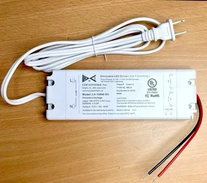 5er Pack - 60W 12V 5-in-1 DIMMBARER LED TREIBER KONSTANTSPANNUNG 50/60Hz UL-GELISTET - Bild 1 von 2