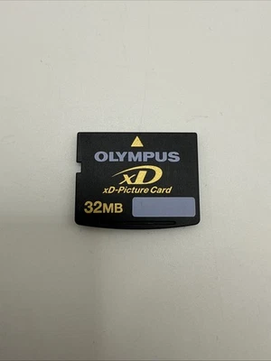 Olympus XD Picture Memory Card 32MB - Suitable for Olympus or Fujifilm (2) - Image 1 of 2