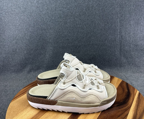 Sandali Nike Offline 2.0 rattan beige cachi marrone bianco CZ0332 201 slides 9 5