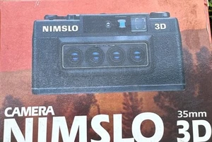 NIMSLO 3D Quadra Lens 35mm Film Camera W/ Original Box/ Instructions Never Used - Picture 1 of 10
