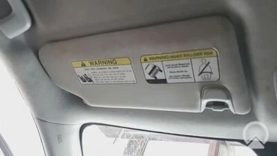 Mitsubishi Outlander Sport LH 2013-15 lado del conductor interior parasol parasol Foto 1 de 3