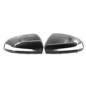 Carbon Fiber Mirror Cover Caps For Benz C E GLC Class W205 X253 W213 2016-2019 - Picture 1 of 8
